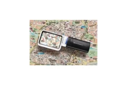 Lupa z osvetlitvijo mobilux LED, povečava 4x, premer 75x50mm - Image 3