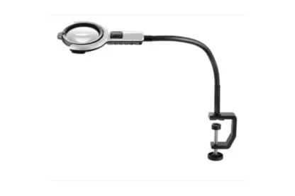 Lupa samostoječa z LED osvetlitvijo varioLED flex, povečava 2,5x, dolžina 350mm