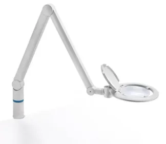 Lupa samostoječa z LED osvetlitvijo varioLED+, povečava 2,5x