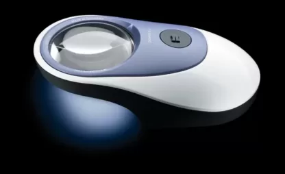 Lupa samostoječa powerlux z LED 8,000K osvetlitvijo, povečava 3,5x, premer 58mm - Image 2